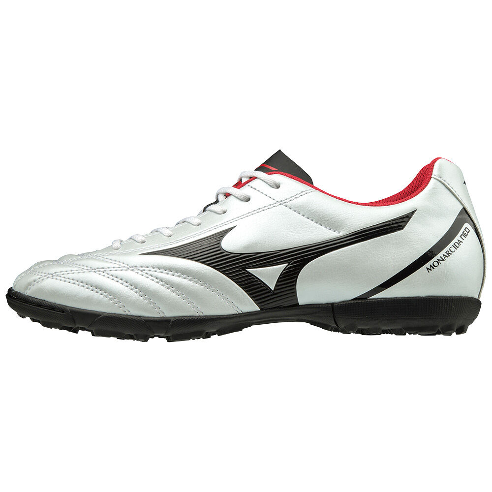 Chuteiras Mizuno Monarcida Neo Select AS - Homem - Branco/Pretas/Vermelhas - MTONY8270